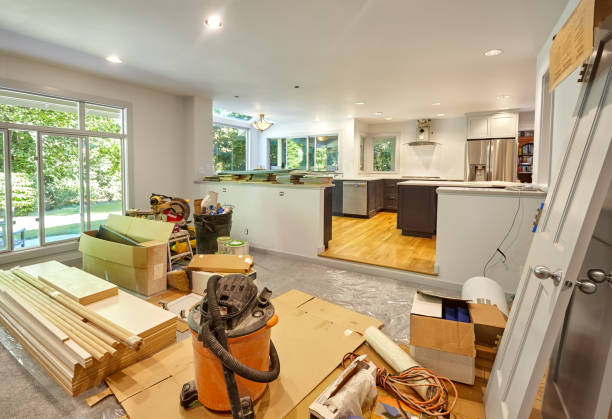 Professional Kitchen Island Installation technician working in Stratford, WI